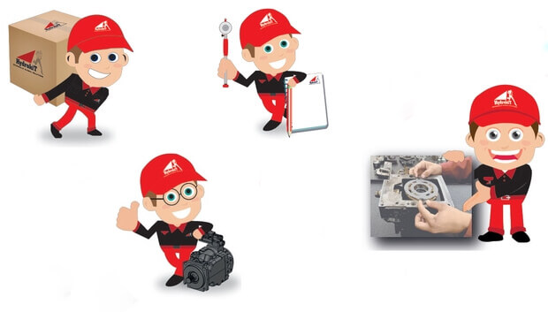 The pump and piston engine repair workshop